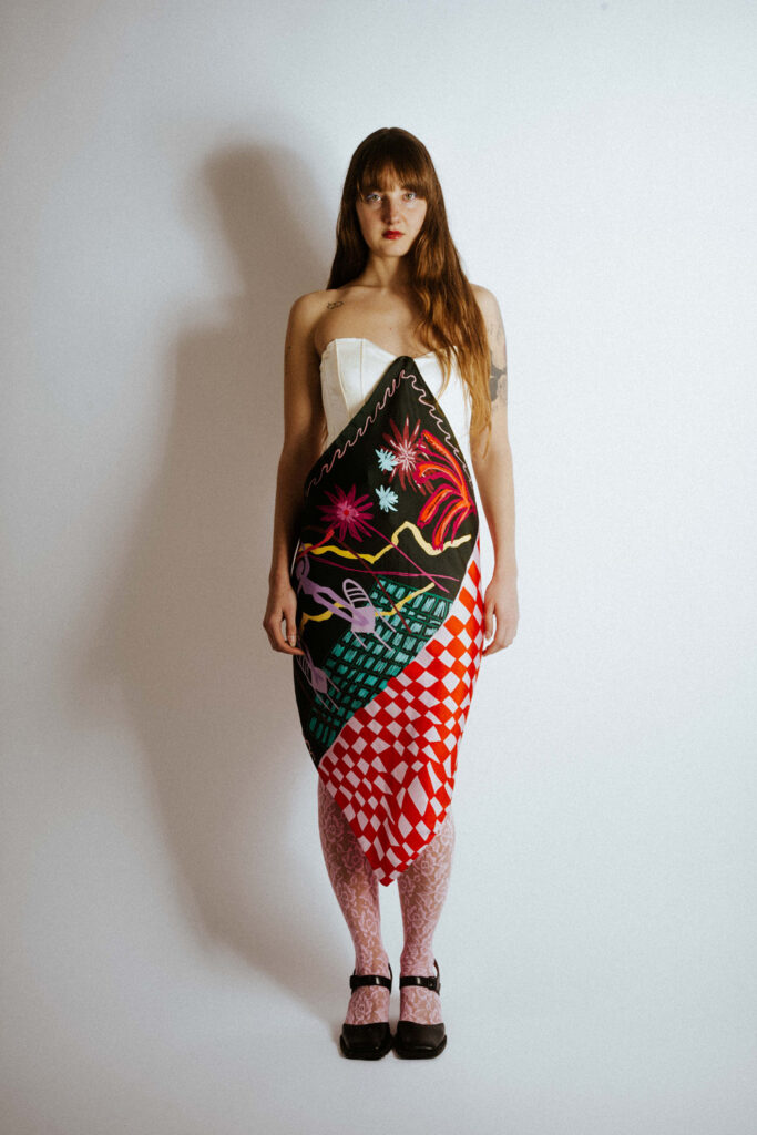 Hanae silk scarf - Image 3