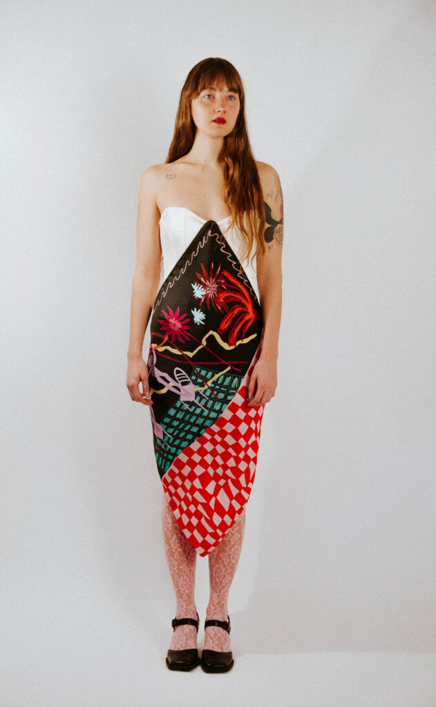 Hanae silk scarf - Image 6