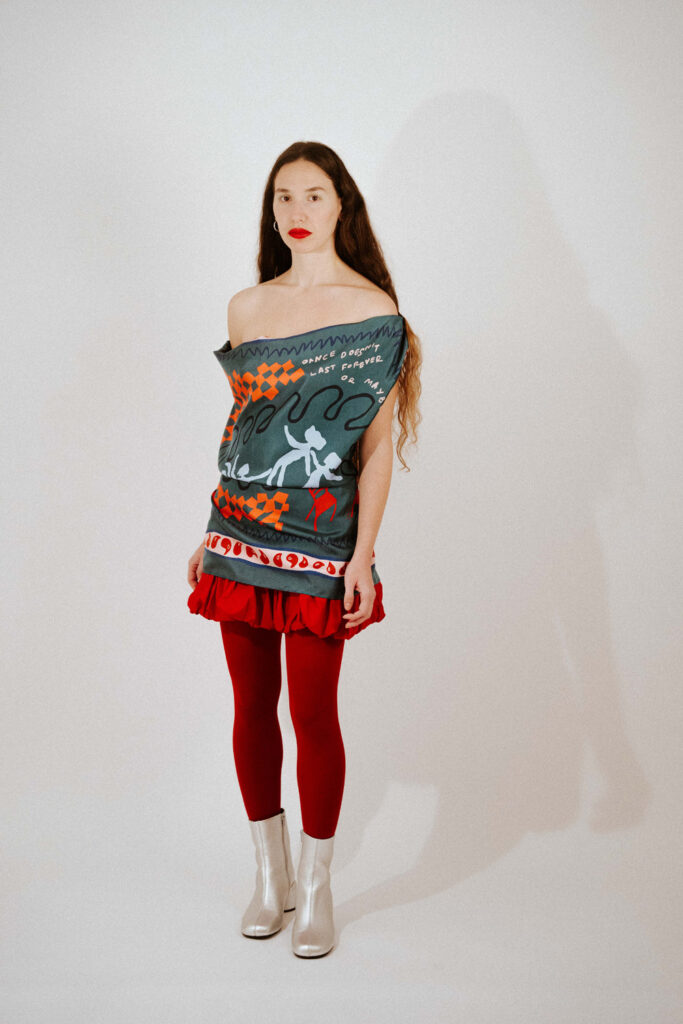 Aiko silk scarf - Image 3
