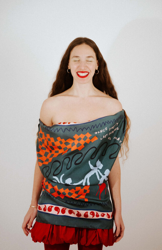 Aiko silk scarf - Image 6