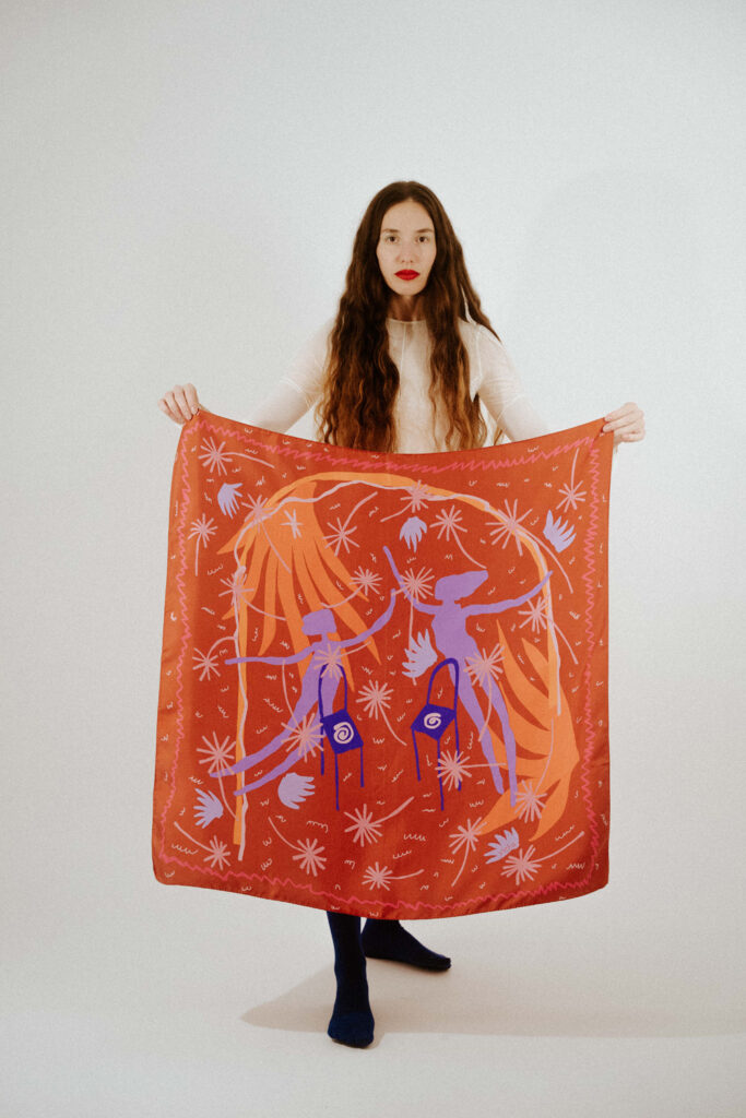 Ren silk scarf - Image 2