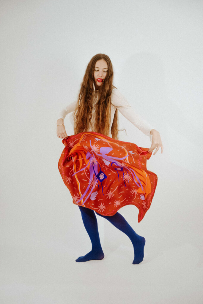 Ren silk scarf - Image 5