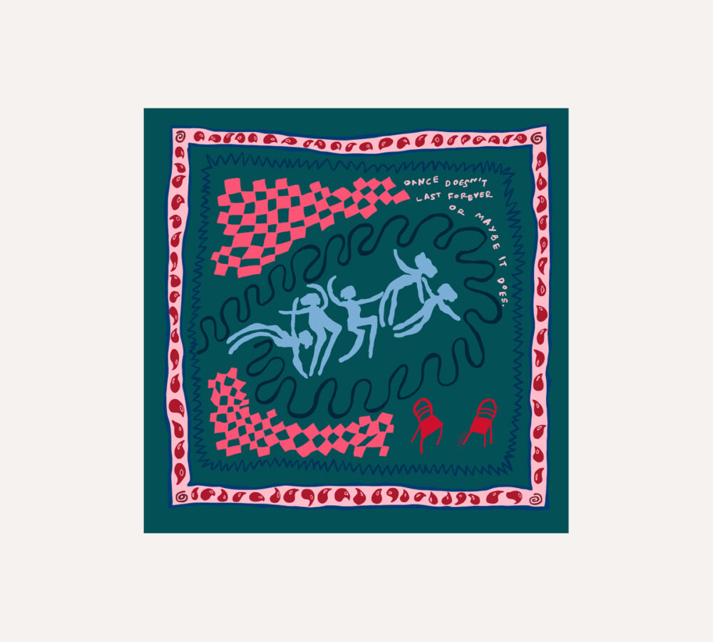 Aiko silk scarf
