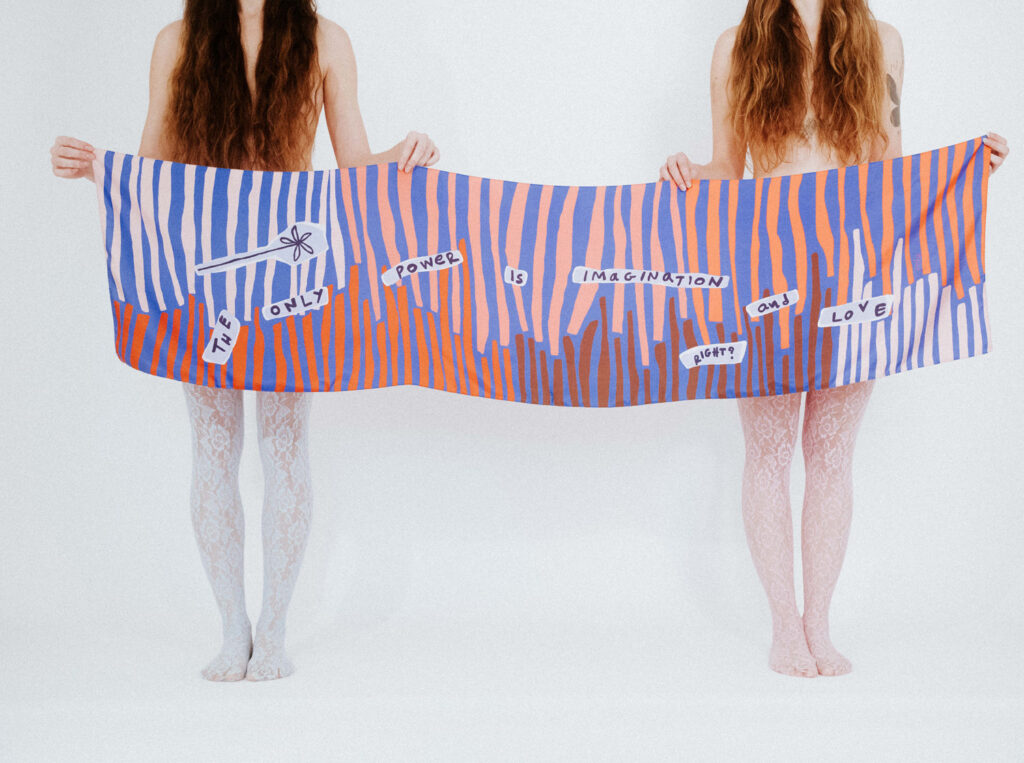 Reverie long silk scarf - Image 2