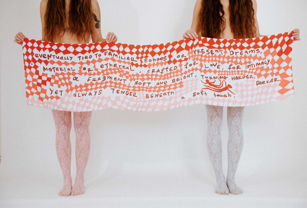 Soft Touch long silk scarf - Image 5
