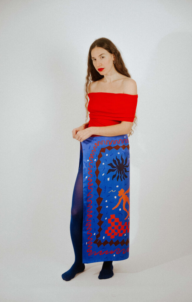 Fuku silk scarf - Image 6