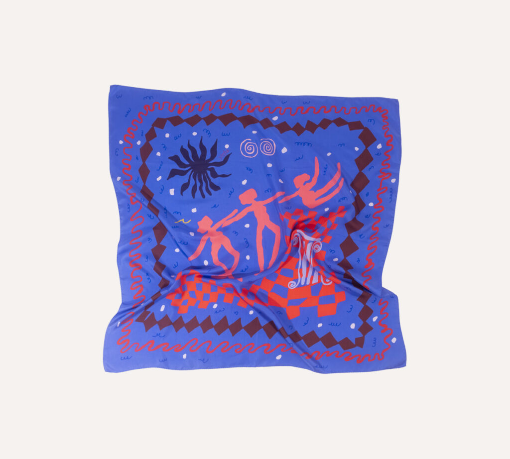 Fuku silk scarf - Image 2