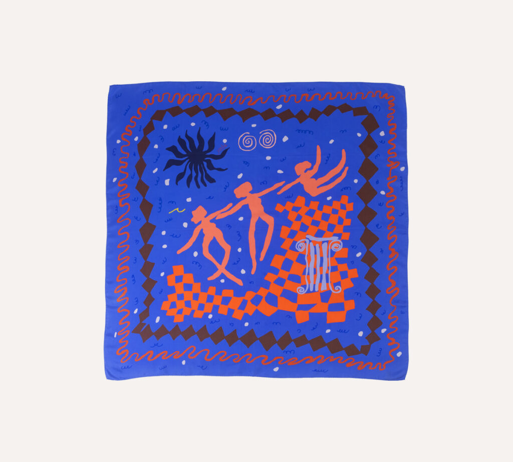 Fuku silk scarf - Image 4