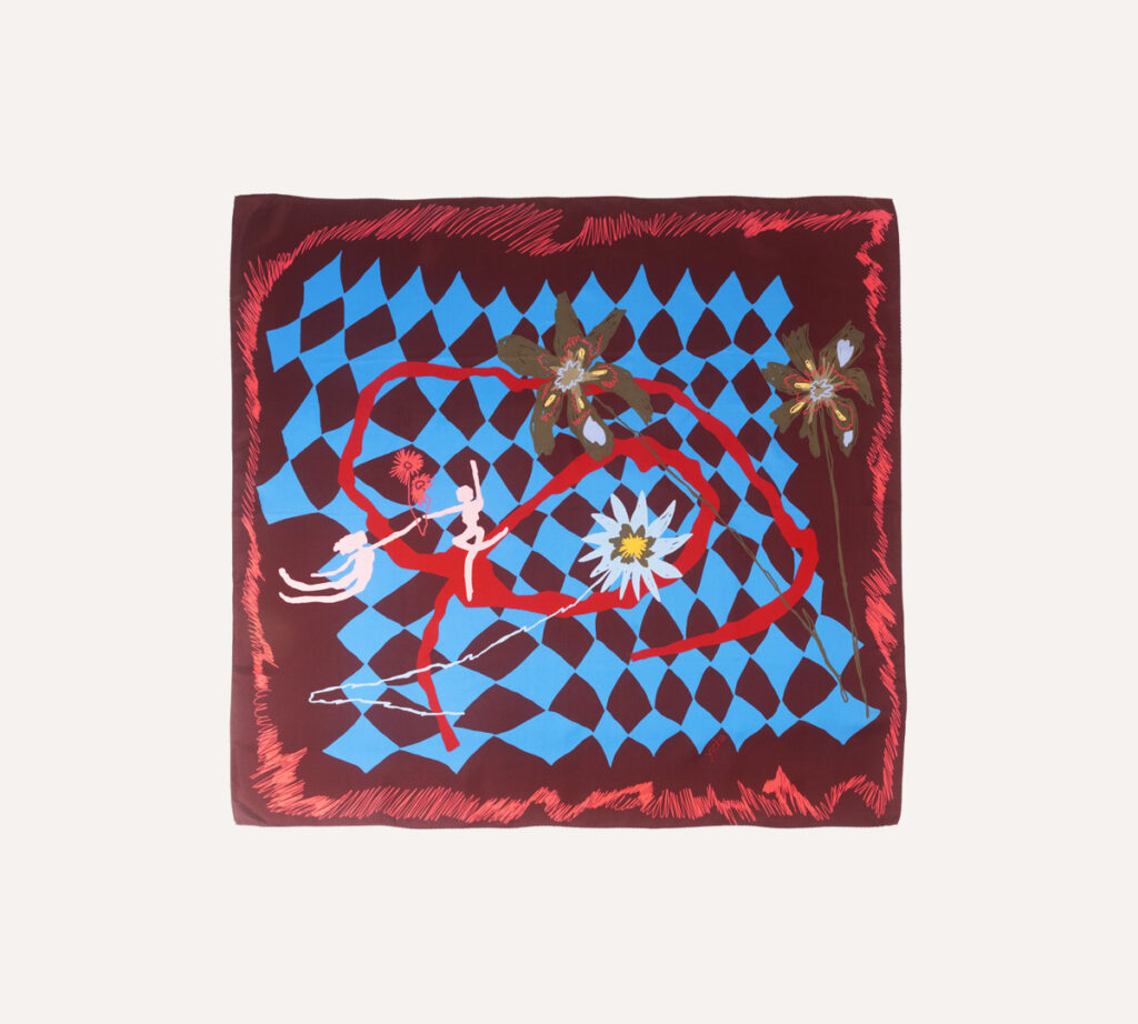 Mayu silk scarf - Image 3