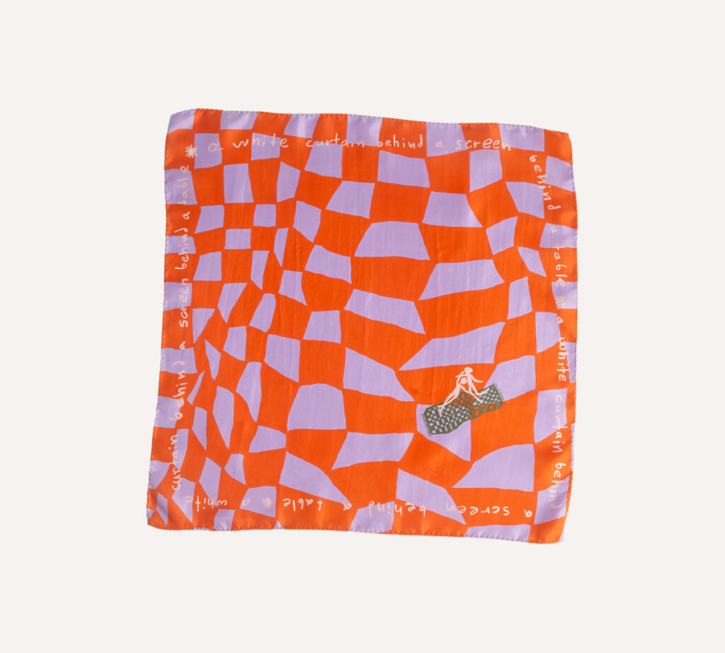 Naoko silk bandana - Image 4