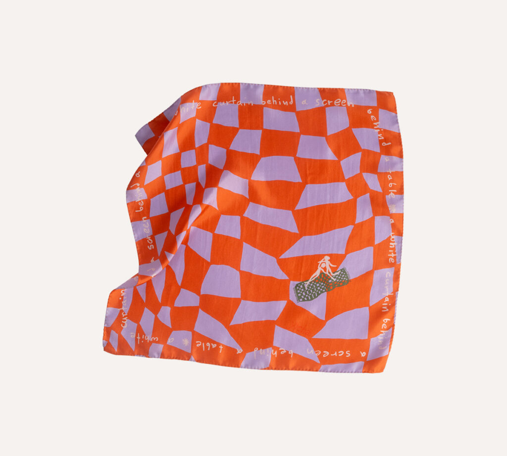 Naoko silk bandana - Image 2