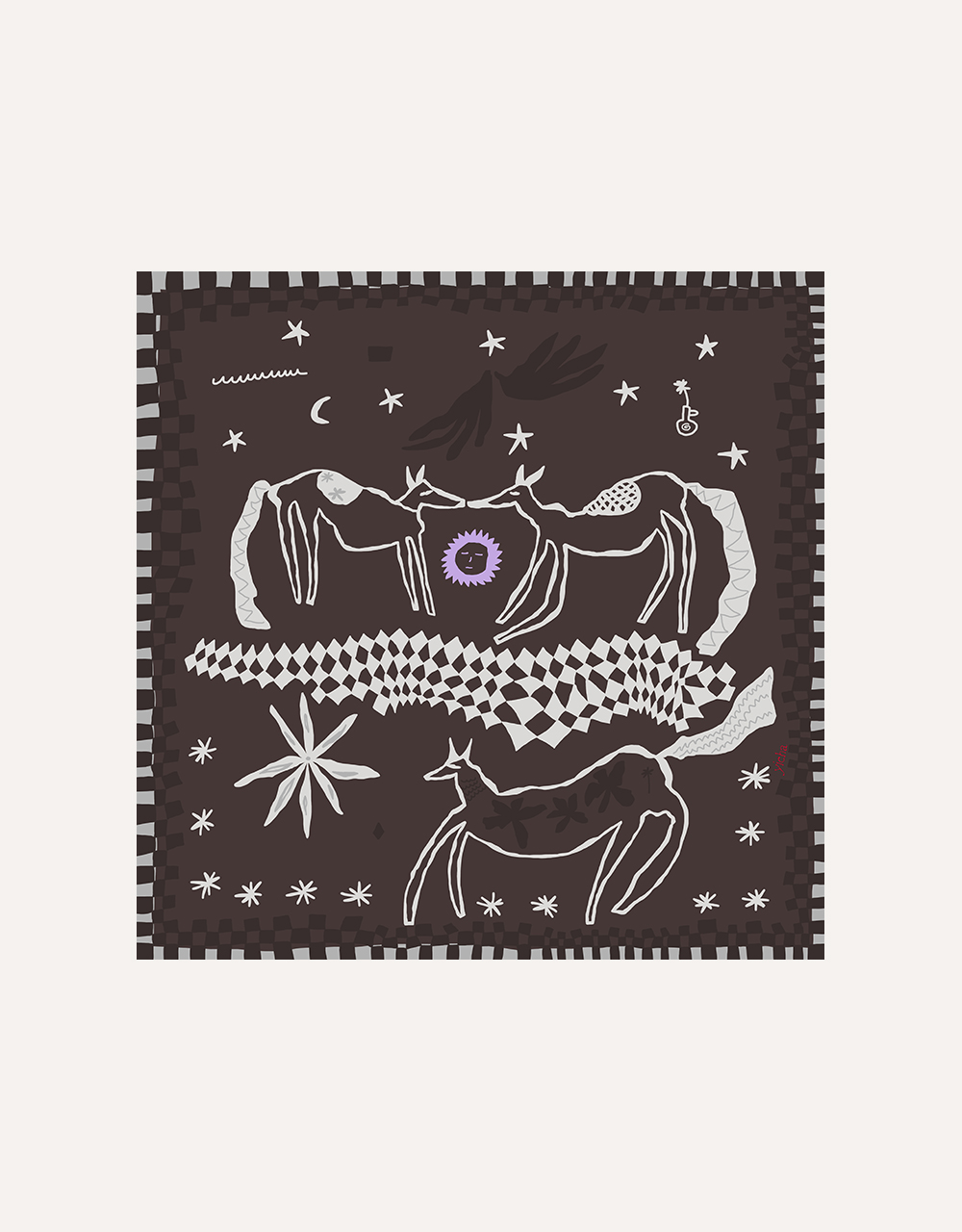nyxta silk scarf
